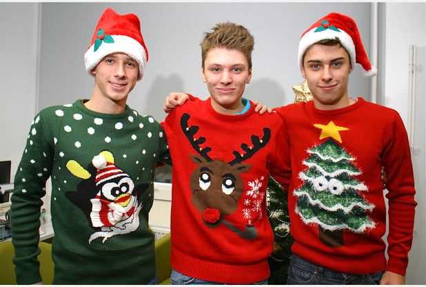 Mens christmas sweater knitting pattern