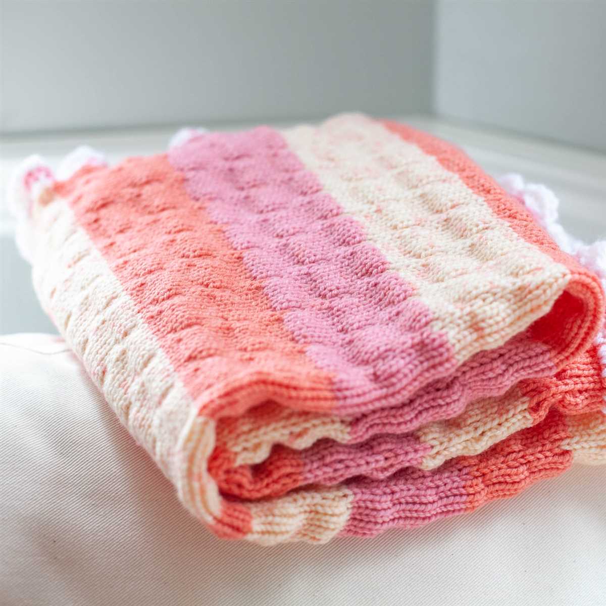 Loom knit blanket pattern