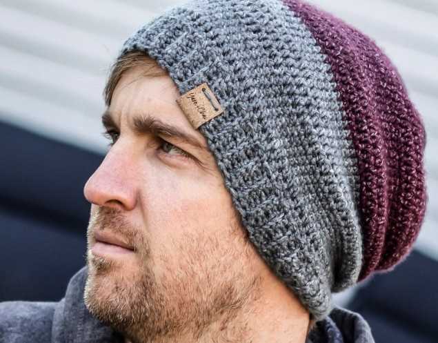 Mens slouch hat knitting pattern