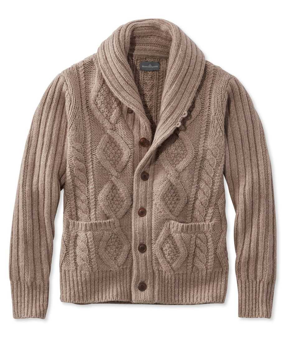 Mens chunky knit cardigan pattern