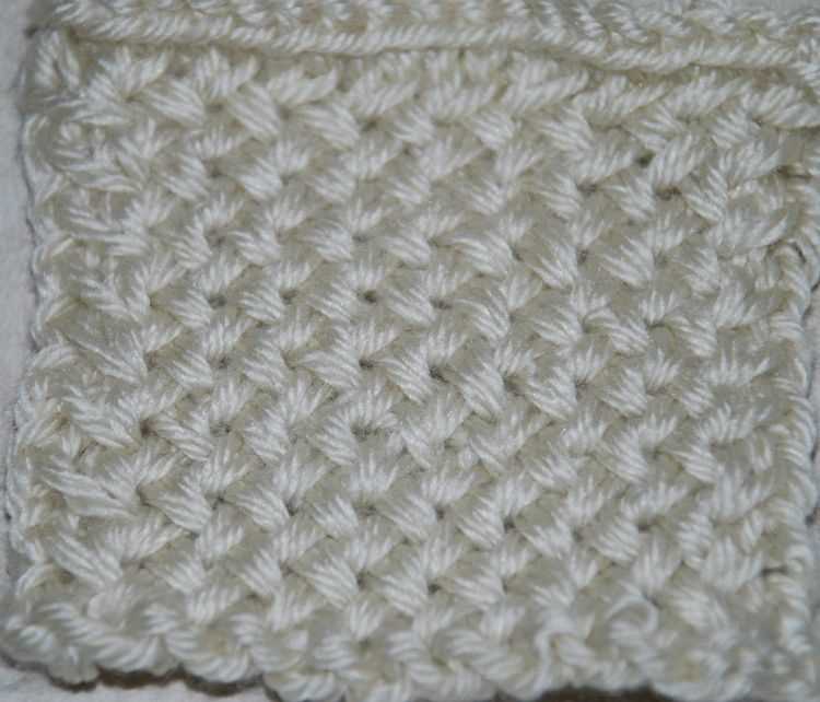 Basketweave stitch knitting pattern