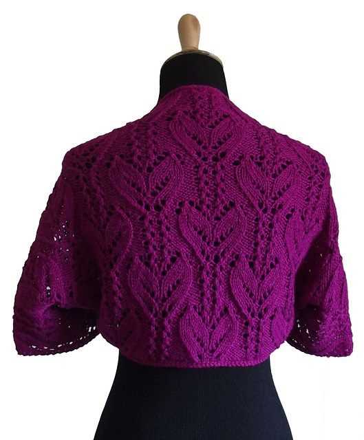 Knitted shrug free pattern