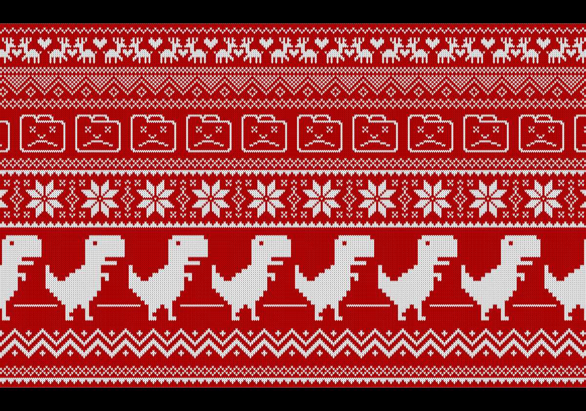 Knitted santa ornament pattern