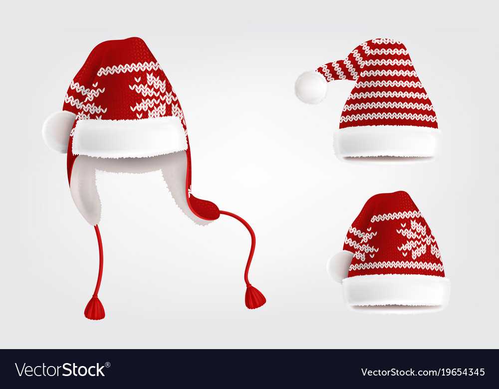 Knitted santa ornament pattern