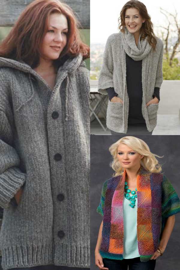 Free jacket knitting patterns ladies