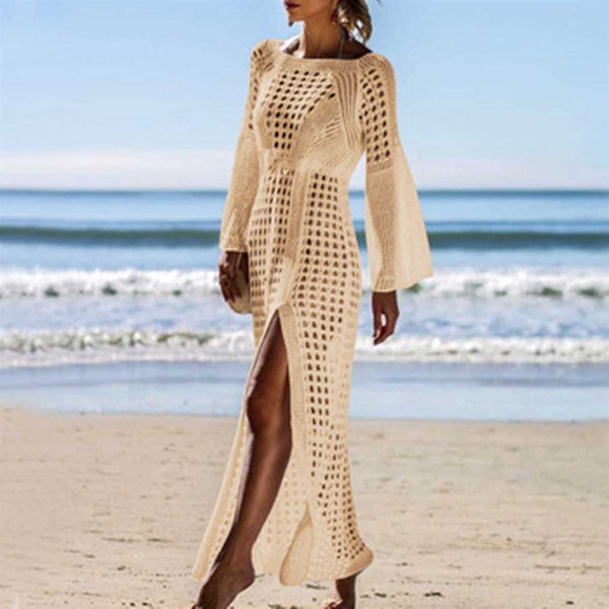 Knit beach cover up pattern
