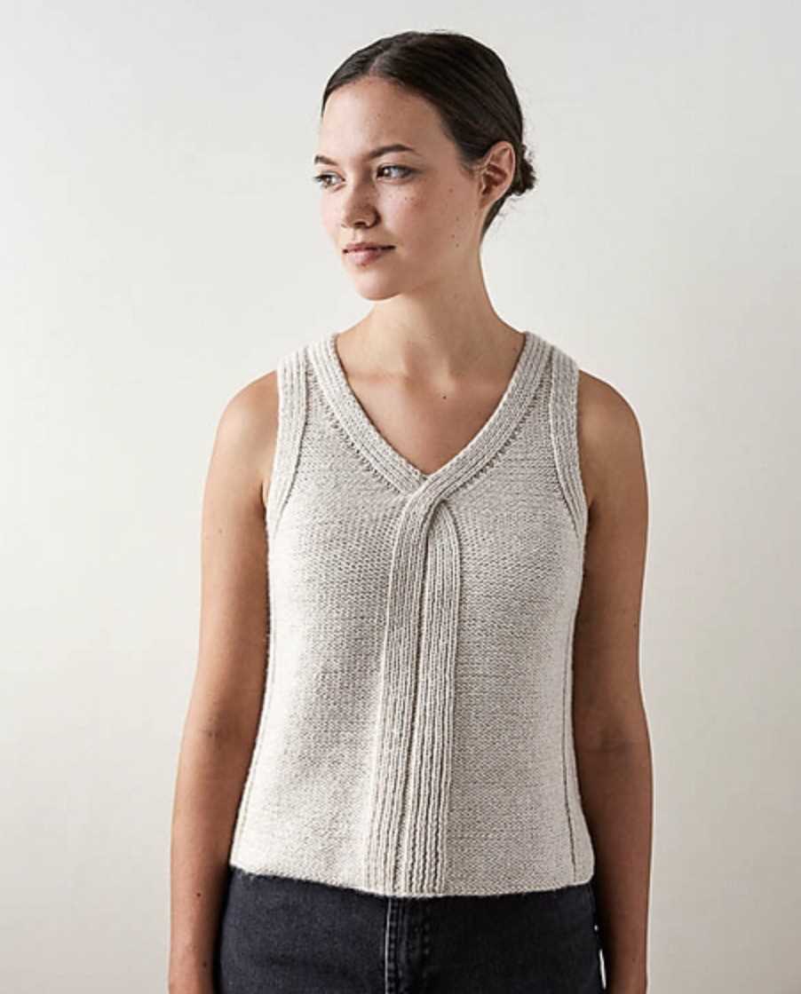 Tank top knit pattern